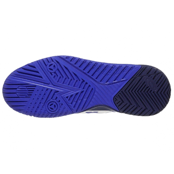 Теннисные кроссовки женские Asics Gel-Resolution 8 (White/Lapis Lazuli Blue)